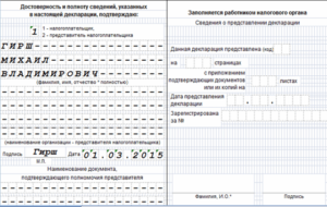 Декларация по упрощенному налогу днр 2016 образец заполнения