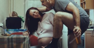 Муж уголовник избивает беременную жену что будет